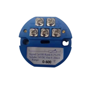Module Transmetteur Température PT100 vers 4-20mA 0 to 600°C DIDACTICO TUNISIE