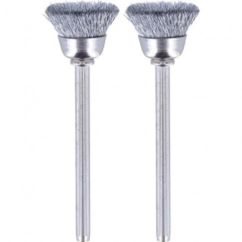LOT 2 BROSSE ACIER 442 DREMEL
