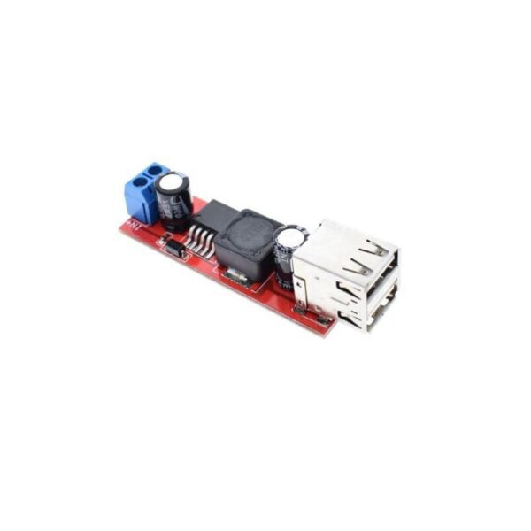 Module convertisseur abaisseur LM2596 Double USB 6V-40V Pour 5 V 3 A