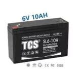 Batterie rechargeable ACID 6V 10AH TCS 151x50x94mm