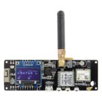 Carte developpement TTGO  t-beam ESP32 LoRa 868Mhz WiFi Bluetooth GPS  SMA 18650 support de batterie avec OLED