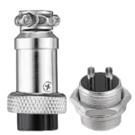 Connecteur Aviation GX16 2Pin Male+Femelle