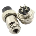 Connecteur Aviation GX16 4Pin Male+Femelle