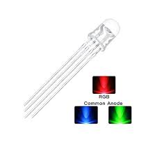 LED RGB cathode commune 4 PIN