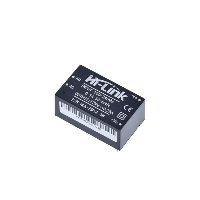 Module d'Alimentation Isolé HLK-PM12 Vin=220VAC ; Vout=12VDC