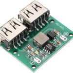 Module stabilisateur de tension de charge de voiture DC-DC à double sortie USB 9 V/12 V/24 V vers 5 V 3 A