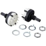 Selecteur rotatif plastique  12 positions