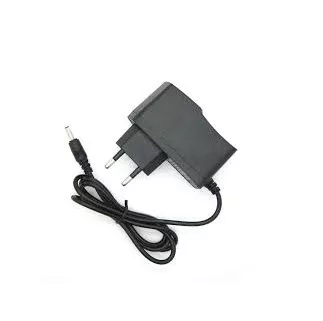 Chargeur secteur noir avec prise européenne et câble