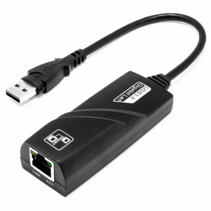 adaptateur ethernet usb - Adaptateur LAN d Ethernet RJ45 10/100/1000Mbps à USB 3.0 - Didactico Tunisie