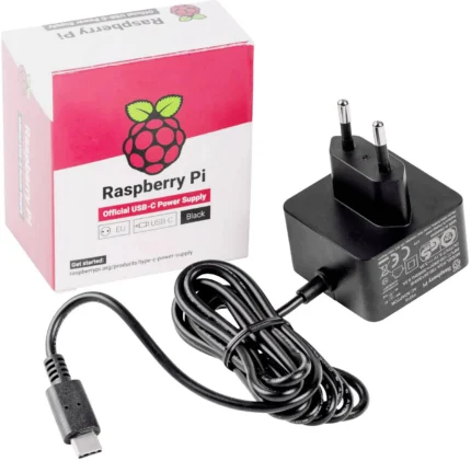 adaptateur raspberry pi - Adaptateur Officiel Raspberry Pi 4 USB-C 5.1V 3A 15W SC0754 - Didactico Tunisie