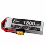 Batterie LIPO 3S 1800mAh 100C 11.1V T/XT60 spécialement pour drone