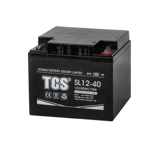 batterie-rechargeable-12v-40ah-tcs-197x165x170mm batterie rechargeable 12v - Didactico Tunisie