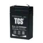 batterie rechargeable 6v - Batterie rechargeable ACID 6V 2.8AH TCS 66x30x104mm - Didactico Tunisie