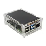 boitier acrylique raspberry - Boitier en acrylique adapté pour Raspberry Pi4 et LCD 3,5 pouces - Didactico Tunisie