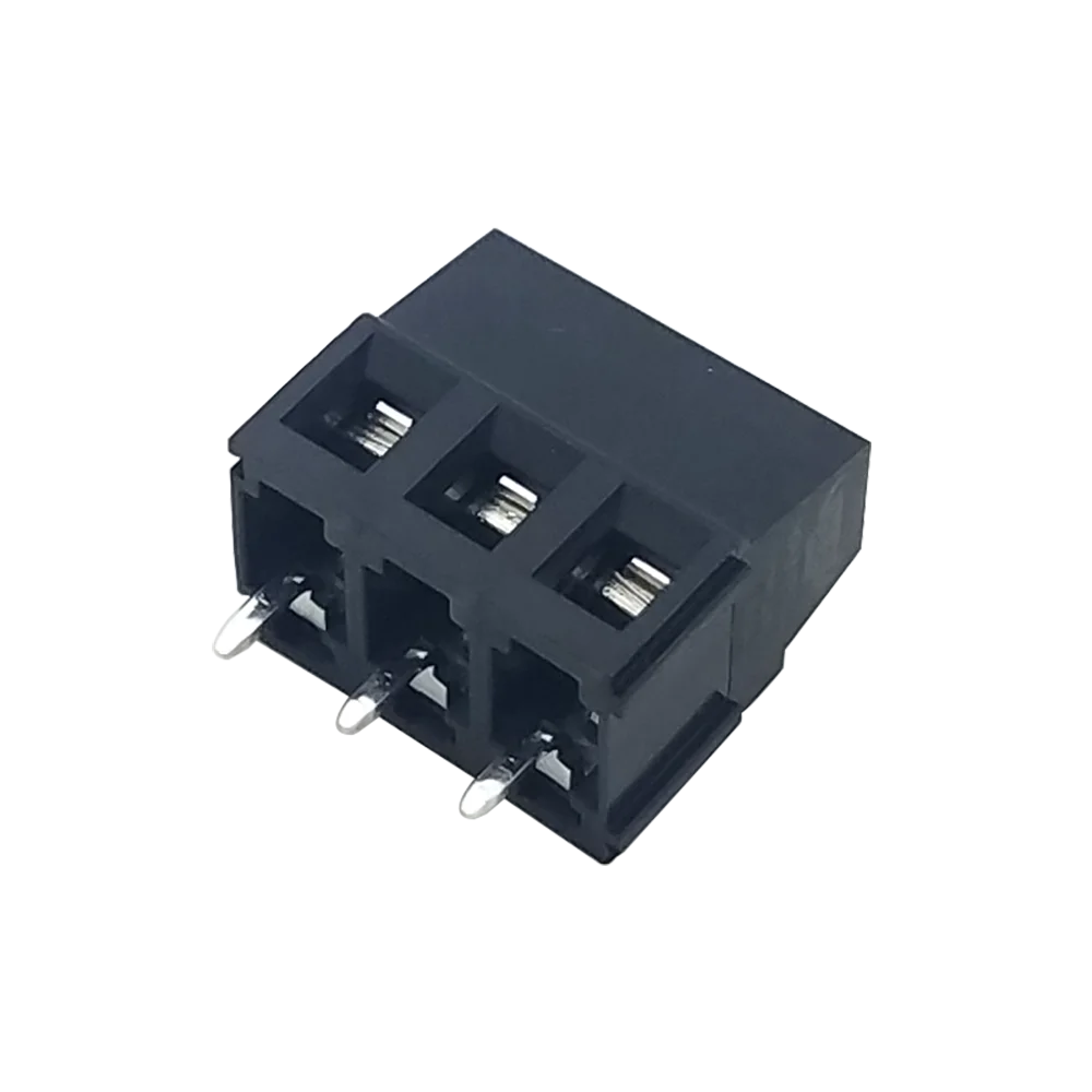 borne-a-vis-noir-kf128-3pin-508-mm-2-1 Borne à vis noir KF128-3Pin 5,08 mm – Image 1