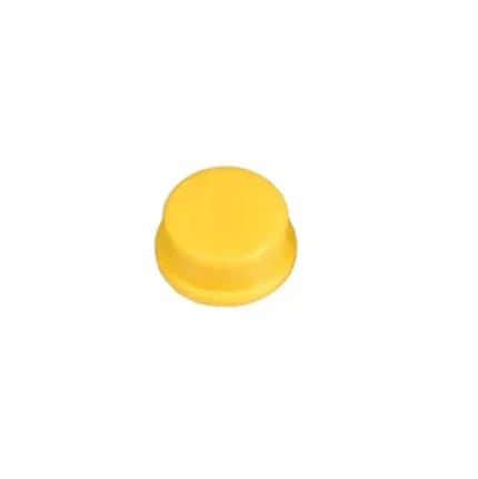 bouton jaune poussoir - bouton jaune pour bouton poussoir Noir 12x12x7mm - Didactico Tunisie