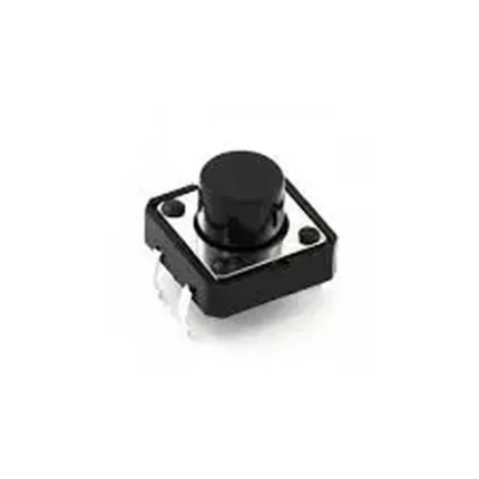 bouton poussoir noir - Didactico Tunisie