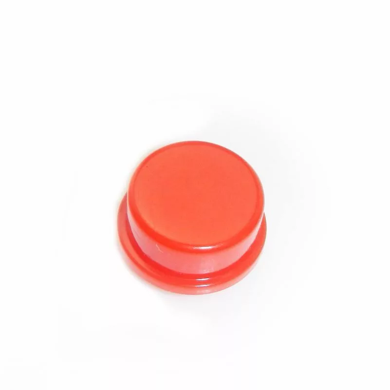 Bouton poussoir rouge pour projets électroniques bouton poussoir rouge - bouton rouge pour bouton poussoir Noir 12x12x7mm - Didactico Tunisie