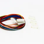 Câble multicolore avec connecteurs 6 broches pour électronique