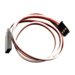 Câble de connexion noir, rouge et blanc avec connecteurs 3 broches