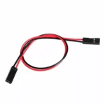 Câble Dupont rouge et noir avec connecteurs femelles