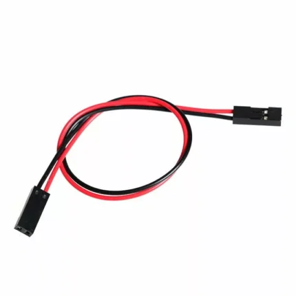 Câble Dupont rouge et noir avec connecteurs femelles