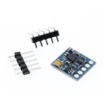 Module électronique carré avec connecteurs et broches