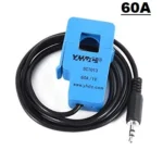 Capteur de courant bleu avec câble et prise jack 60A