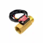 Capteur de débit d’eau en laiton YF-B2 G1/2 1-25l/min 5-15V