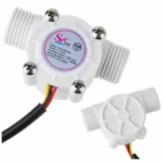 capteur débit yf-s201 - Capteur de débit d’eau YF-S201 Blanc 5-24V – G1/2 - Didactico Tunisie