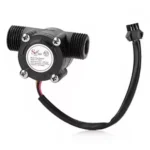 capteur débit eau - Capteur de débit d’eau YF-S201 noir 5-24V – G1/2 - Didactico Tunisie