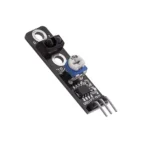 Module électronique noir avec capteur infrarouge et potentiomètre