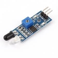 Module électronique avec capteur infrarouge et potentiomètre