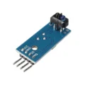 Module électronique bleu avec capteur infrarouge et broches