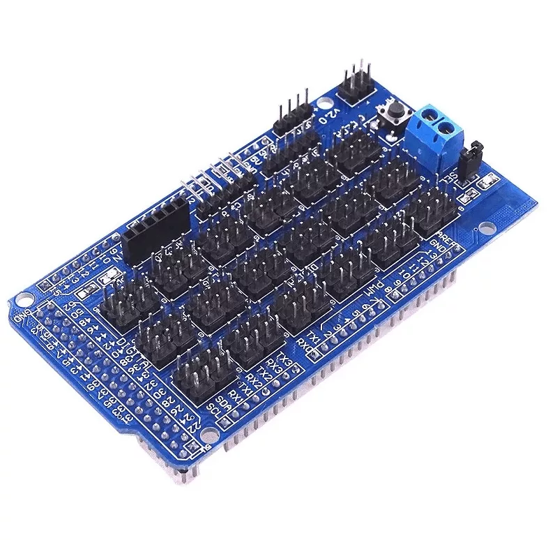 Carte d’extensions des capteurs pour arduino mega2560 carte extensions capteurs - Carte d’extensions des capteurs pour arduino mega2560 - Didactico Tunisie