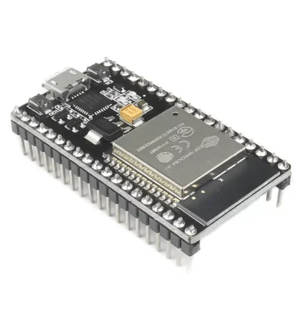 Module ESP32 avec connecteurs et port micro USB