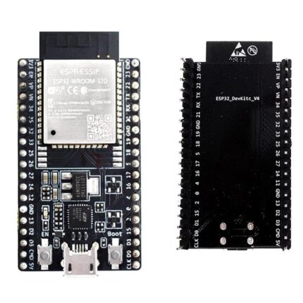 Module ESP32-WROOM-32D avec connecteurs GPIO