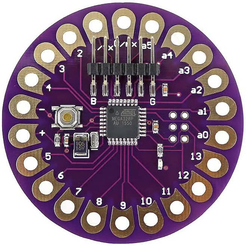 carte-lilypad-328-atmega328p-16m carte lilypad 328 - Didactico Tunisie