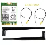 carte réseau ac8265 - Carte réseau sans fil AC8265+ antenne pour Jetson Nano - Didactico Tunisie