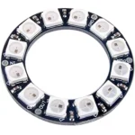Carte Rond 12 x LED SMD RVB 5050 - 12 bits WS2812
