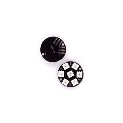 carte rond led - Carte Rond 7 x LED SMD RVB 5050 – 7 bits HW-159 - Didactico Tunisie