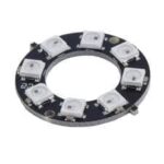 carte rond led - Carte Rond 8 x LED SMD RVB 5050 – 8 bits WS2812 - Didactico Tunisie