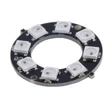 carte-rond-8-x-led-smd-rvb-5050-8-bits-ws2812