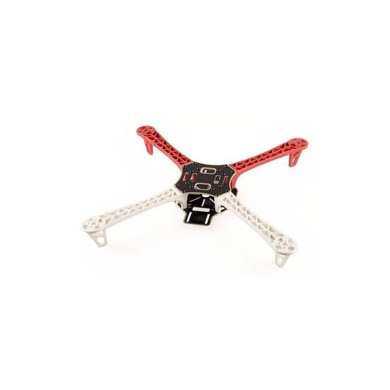 chassis-quadcopter-f450-rouge-et-blanc chassis quadcopter f450 - Didactico Tunisie