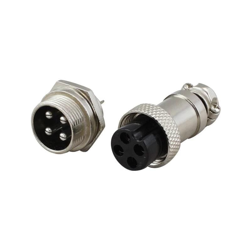 connecteur-aviation-gx12-4pin-male-femelle connecteur aviation gx12 - Didactico Tunisie