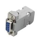 Adaptateur DB9 femelle gris pour connexion série