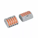 connecteur bornes pct-215 - Connecteur de bornes de fil électrique PCT-215 – 5 broches - Didactico Tunisie