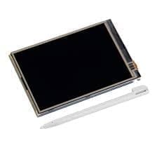 Écran tactile LCD noir avec stylet blanc