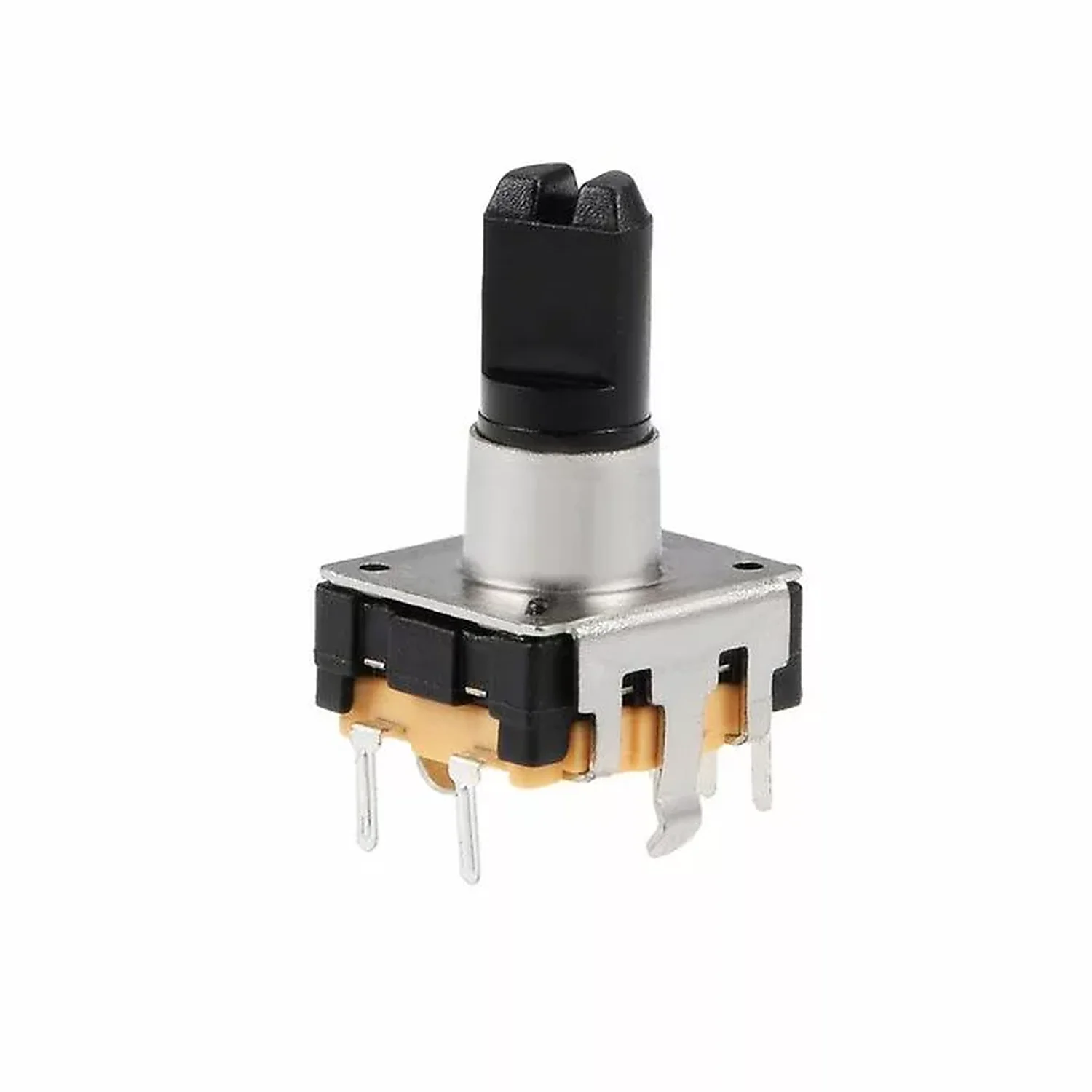 Encodeur Rotative EC12 Encodeur rotatif avec axe noir et connecteurs métalliques
