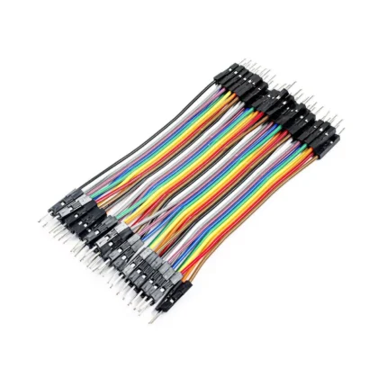 Câbles Dupont multicolores mâle-mâle en nappe